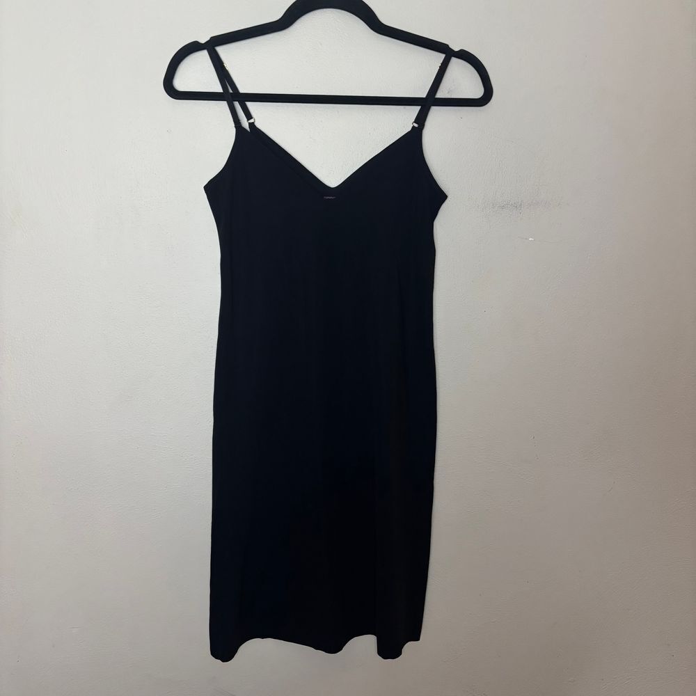 Commando Dress Women's‎ Small/Medium Black Slip Adjustable Strap Cami Basic